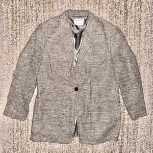 Giorgio Armani Gray Textured Sweatshirt